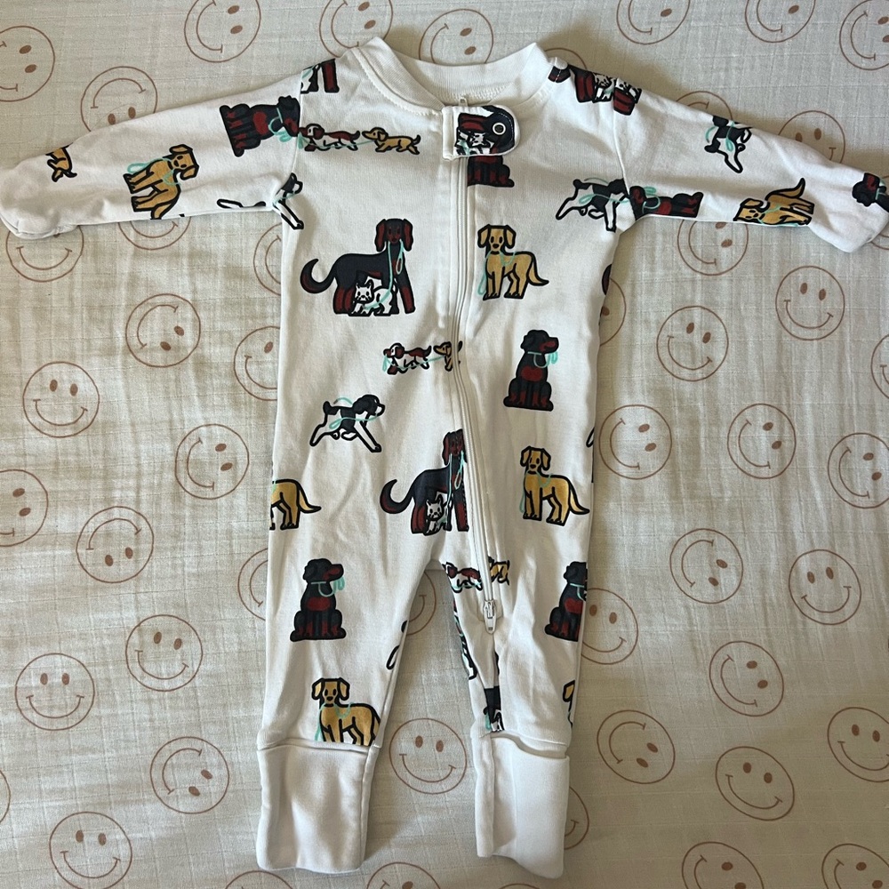 Dogs footie pajamas